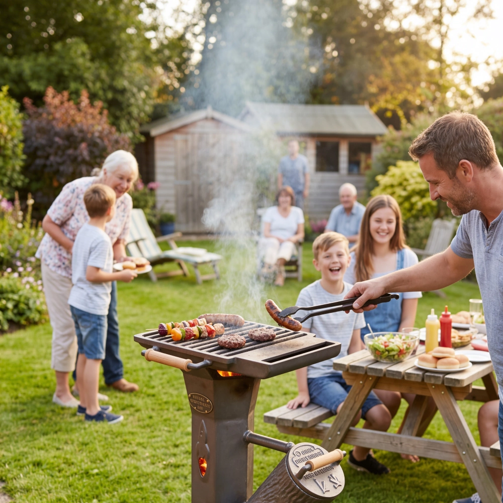 Grillowanie na piecu king