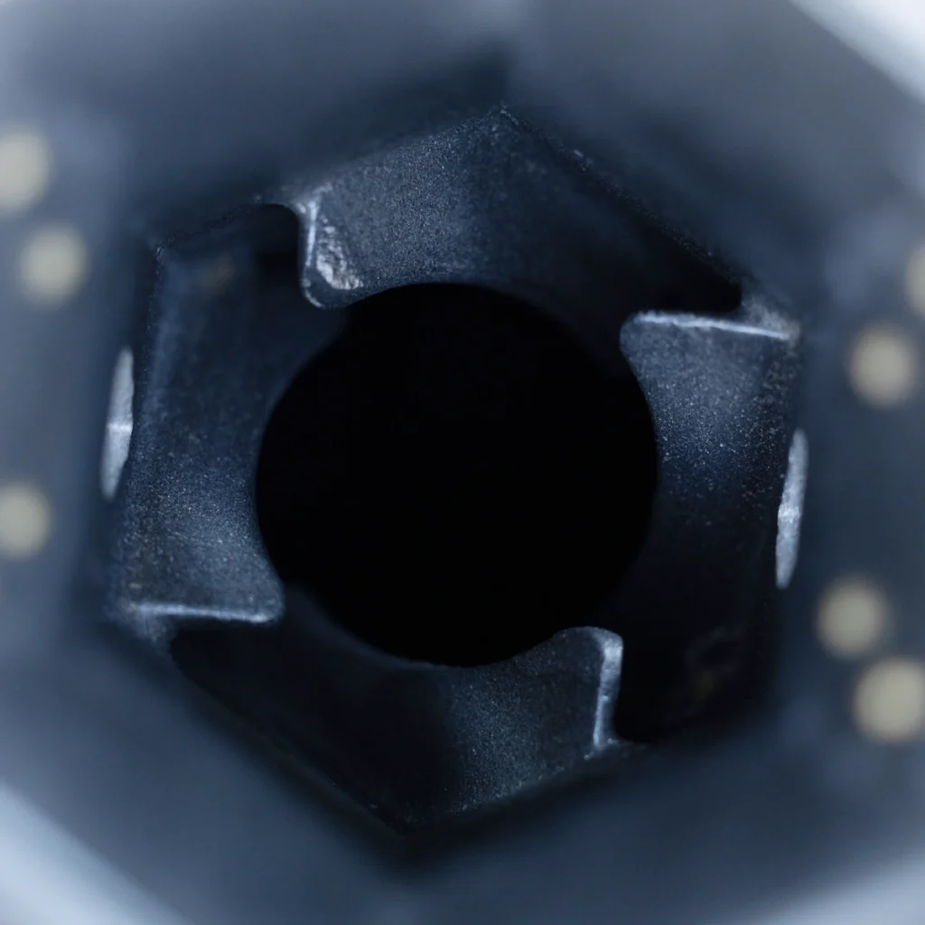 Zawirowacze powietrza pieca rakietowego KING