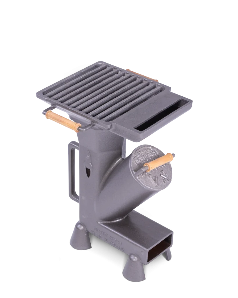 ruszt grillowy na piecyku rakietowym Duke