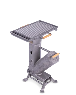 mała patelnia grillowa na piecyku rakietowym King