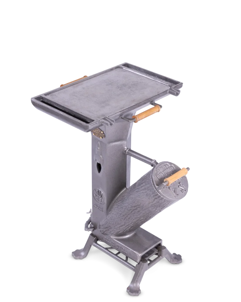 mała patelnia gładka na piecyku rakietowym King