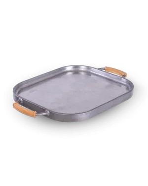 duża patelnia gładka do piecyka rakietowego