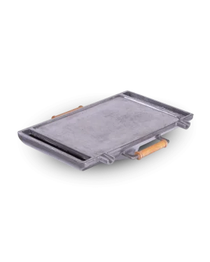 mała patelnia gładka do piecyka rakietowego