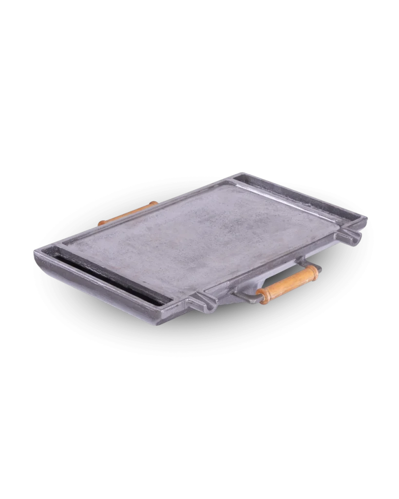 mała patelnia gładka do piecyka rakietowego