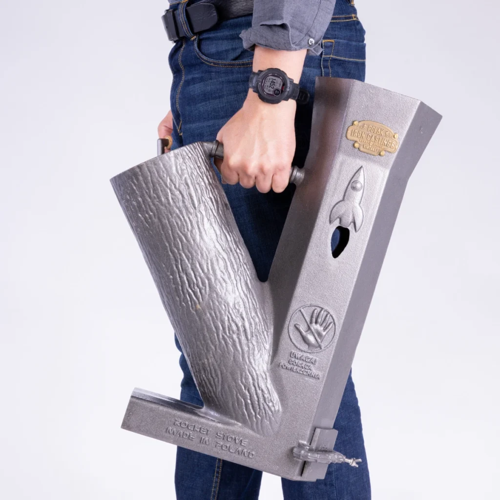 Chwyt transportowy pieca rakietowego KING